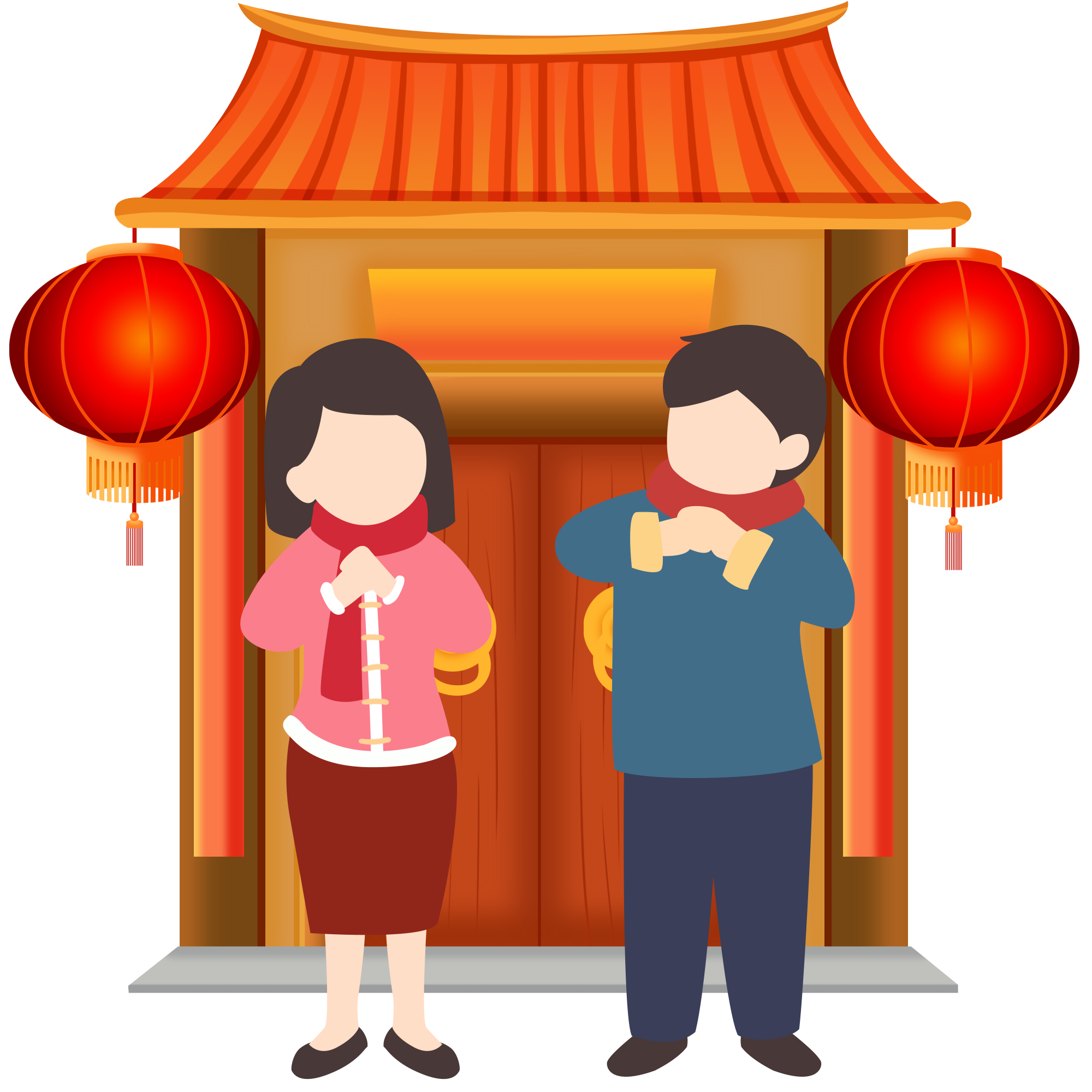 拜年素材视频如何画？