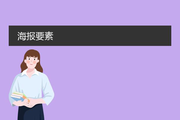 海报要素