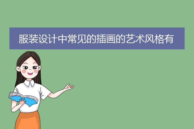 服装设计中常见的插画的艺术风格有哪些？可以详细说说吗？