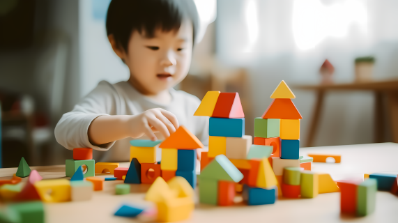 中国幼儿园游戏室摄影图片
