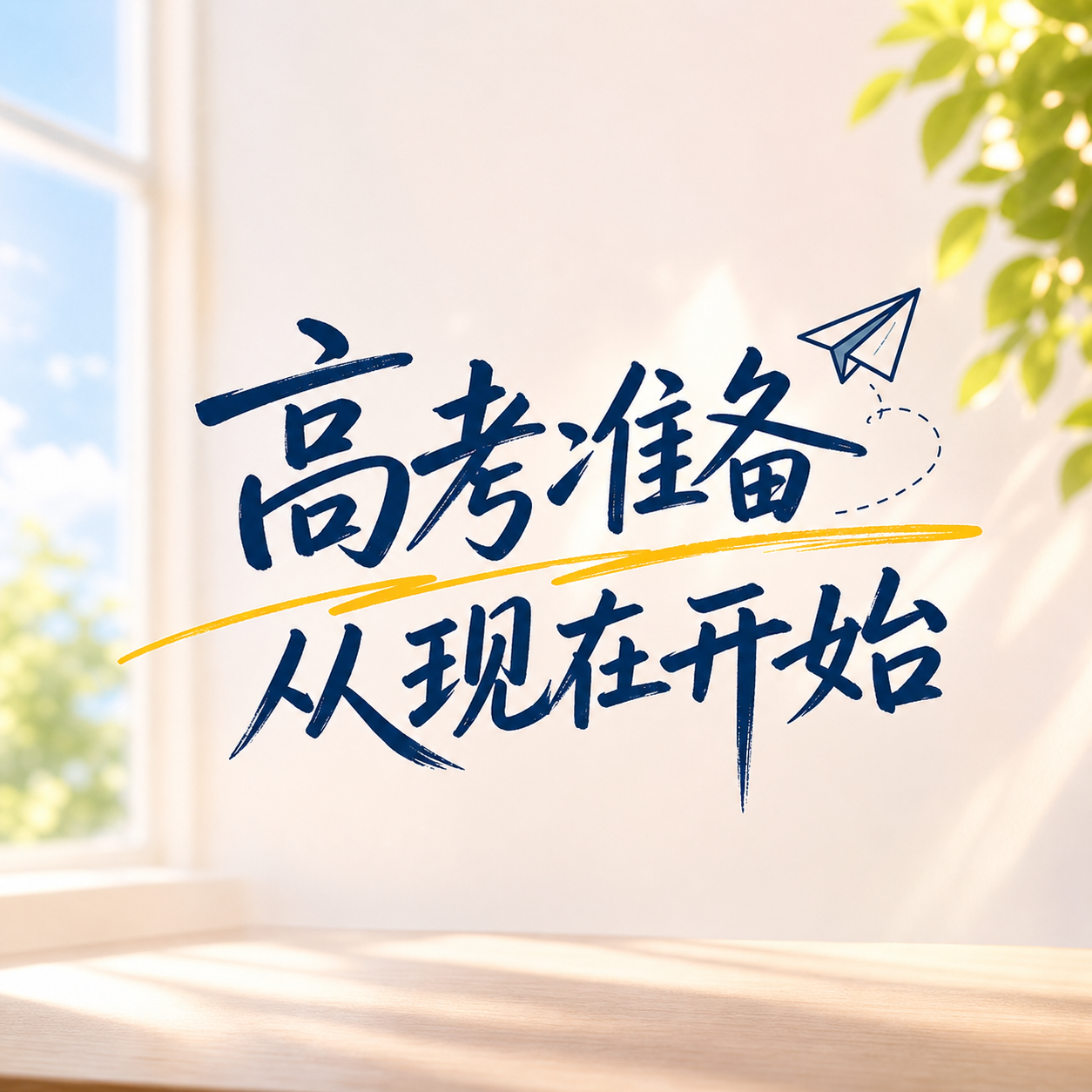 高考准备事项简约微信公众号次图