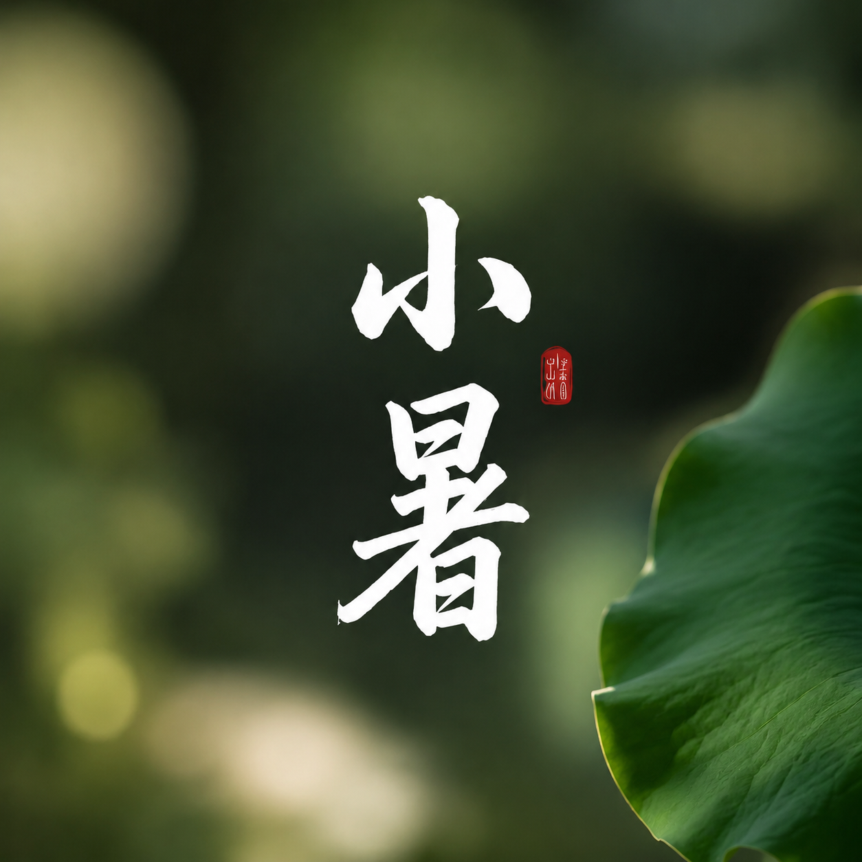 二十四节气小暑养生微信公众号次图