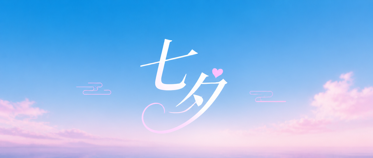 七夕节佳偶天成微信公众号首图
