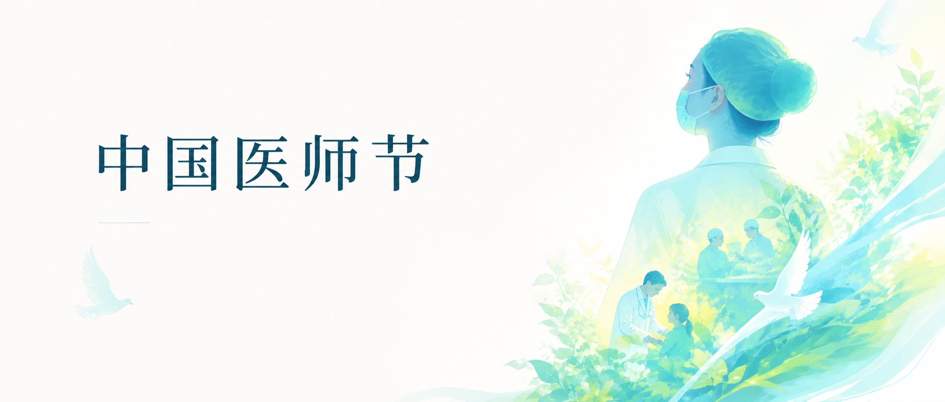 中国医师节匠心行医微信公众号首图