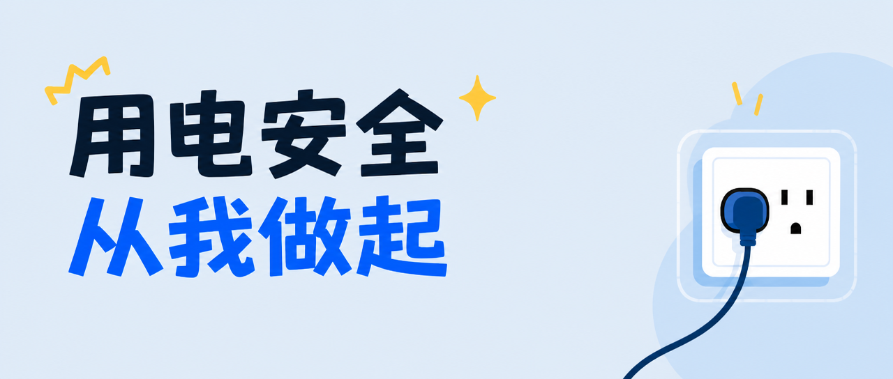 用电安全从我做起微信公众号首图