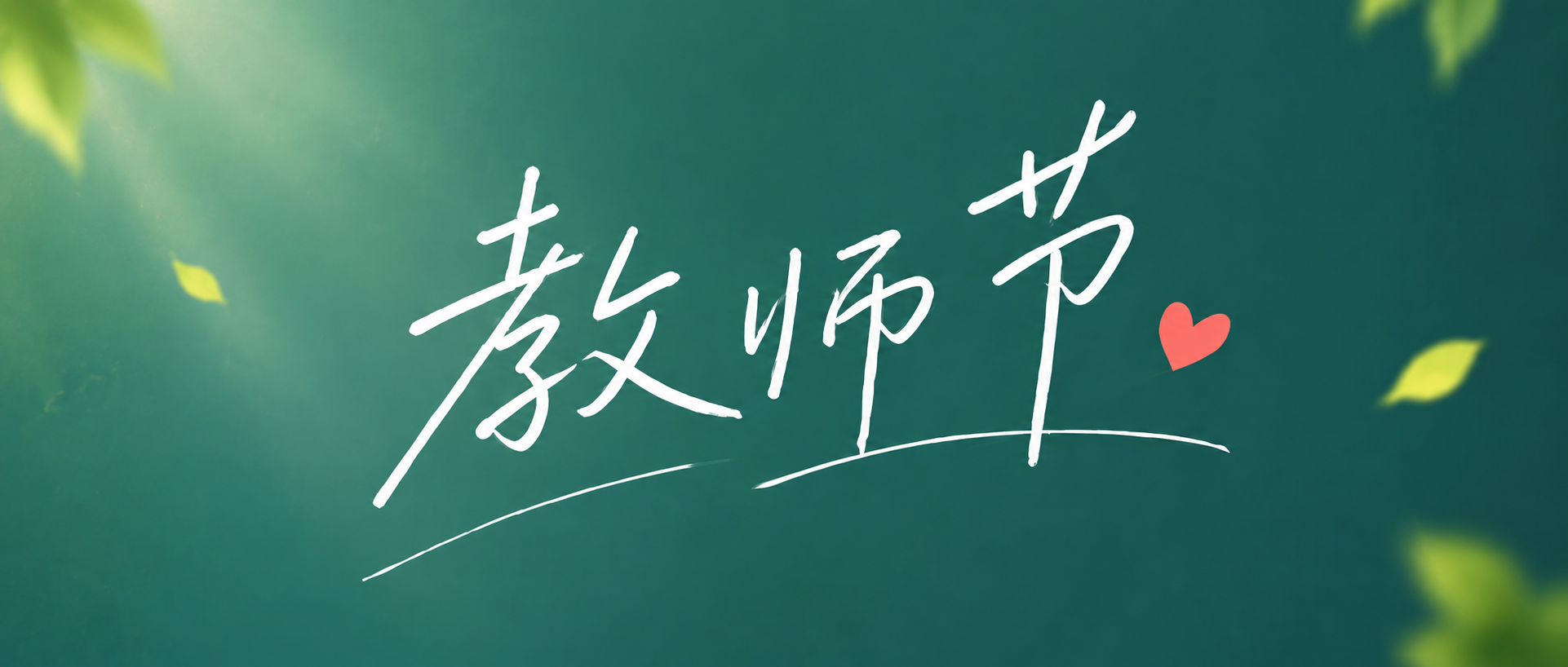 教师节承师启智微信公众号首图