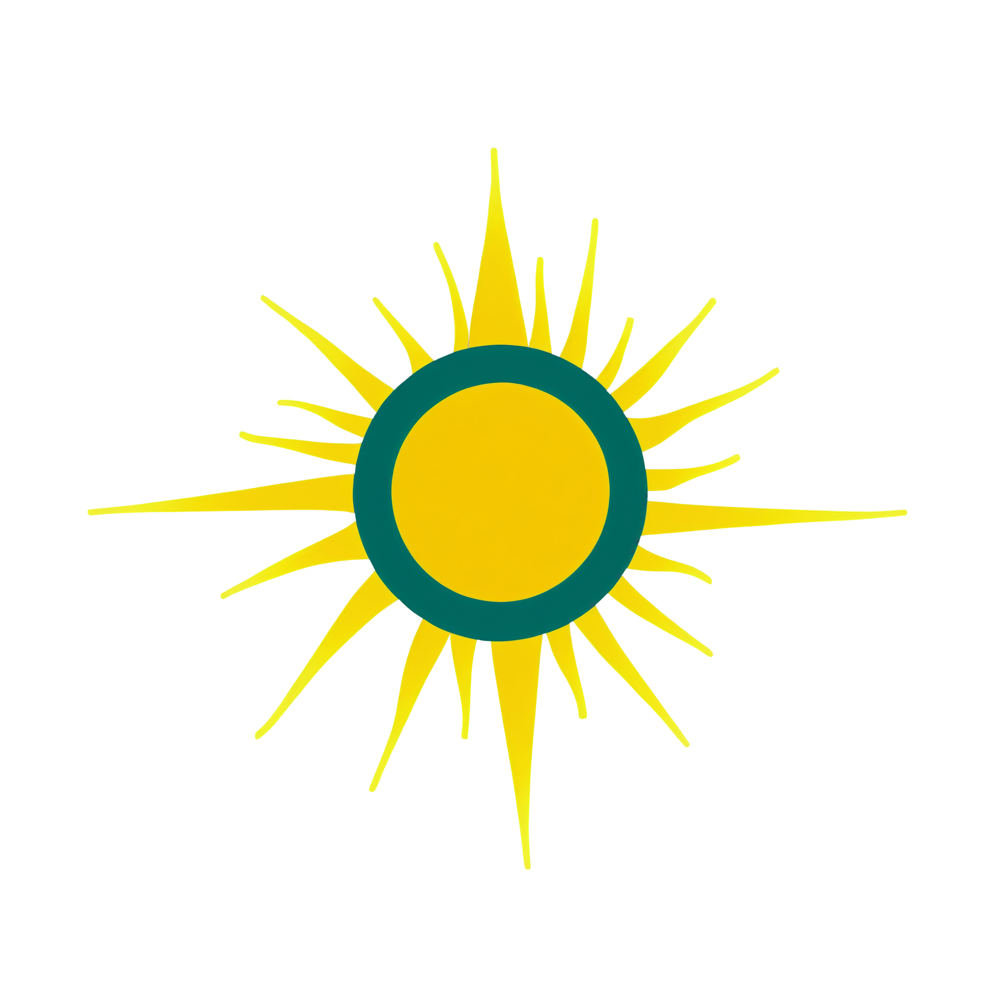 太阳插画素材