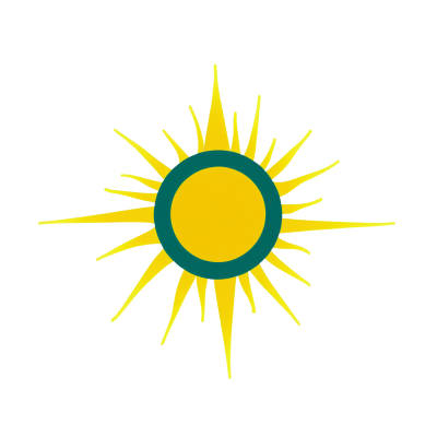 太阳插画素材