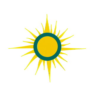 太阳插画素材