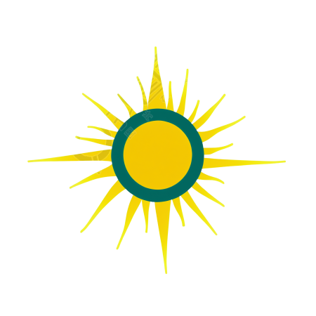 太阳插画素材