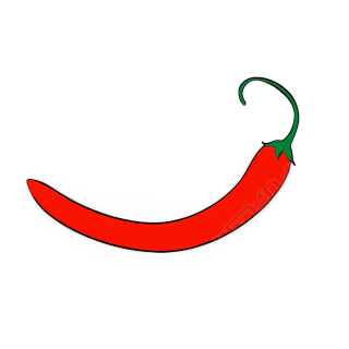 辣椒插画素材