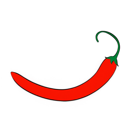 辣椒插画素材