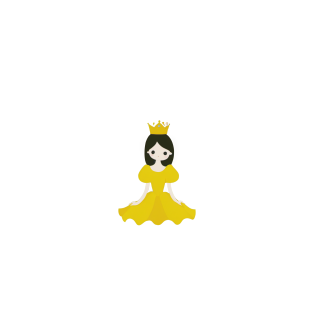 公主插画素材