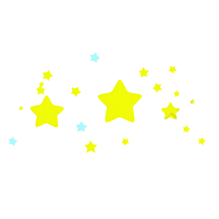 星空插画素材