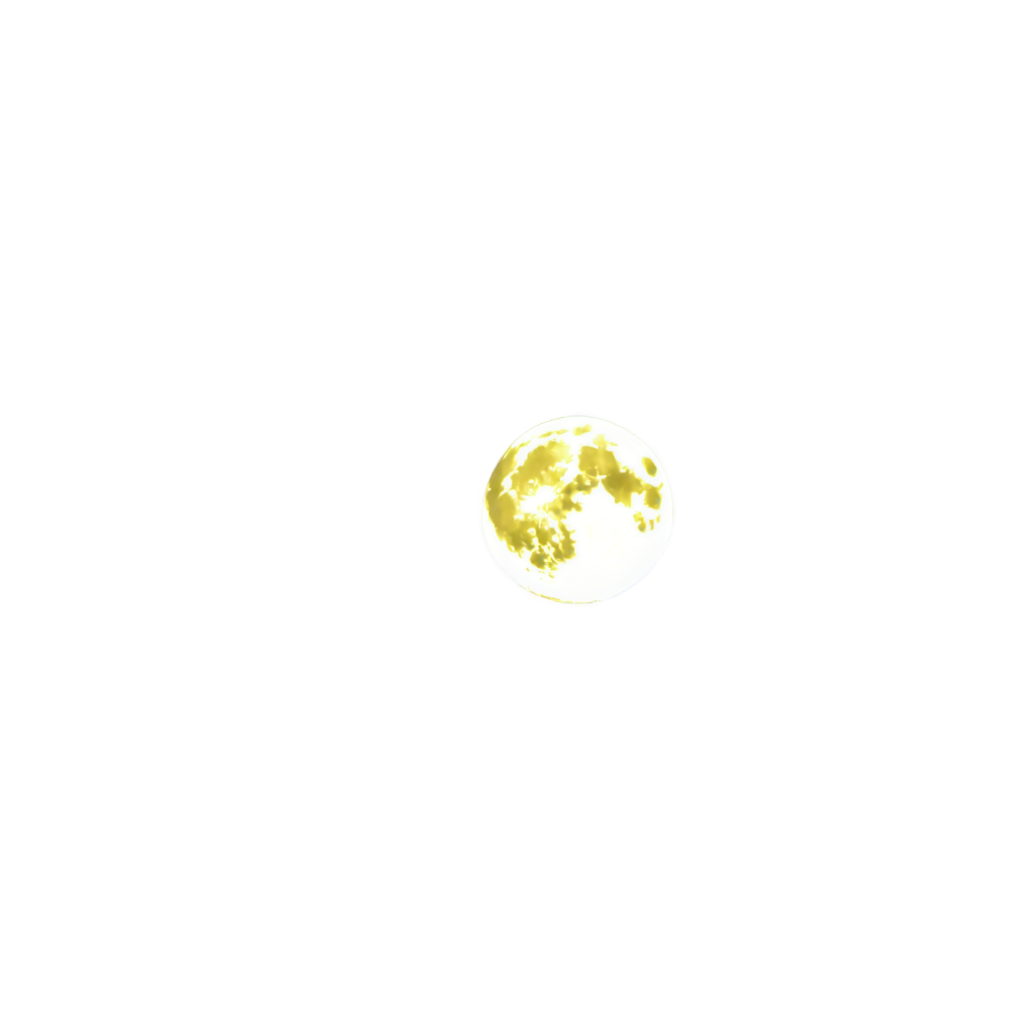 月亮插图素材