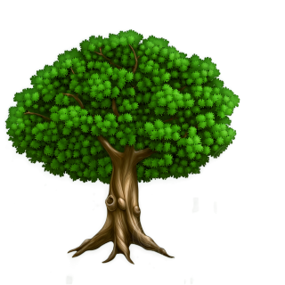森林插画素材