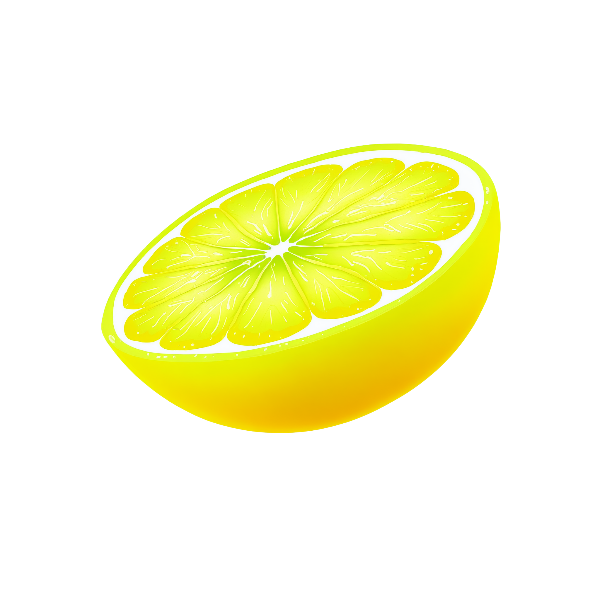 柠檬插画素材