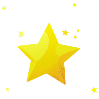 星星插画素材