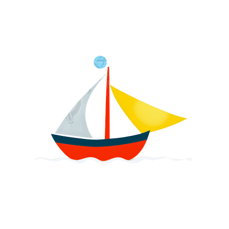 航海插画素材