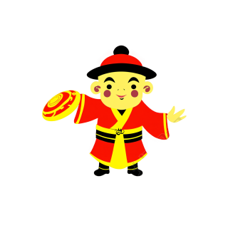 财神插图素材图下载