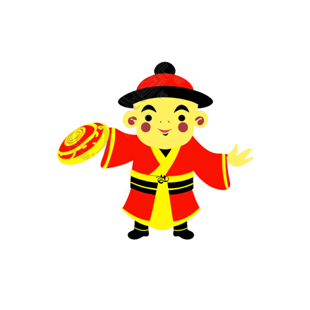 财神插图素材图下载