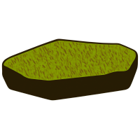 插画石PNG素材