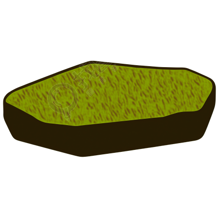 插画石PNG素材