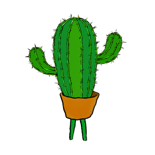 仙人掌插画素材