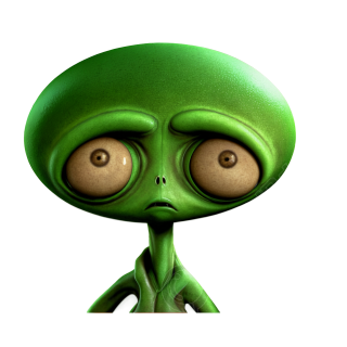 外星人插画素材