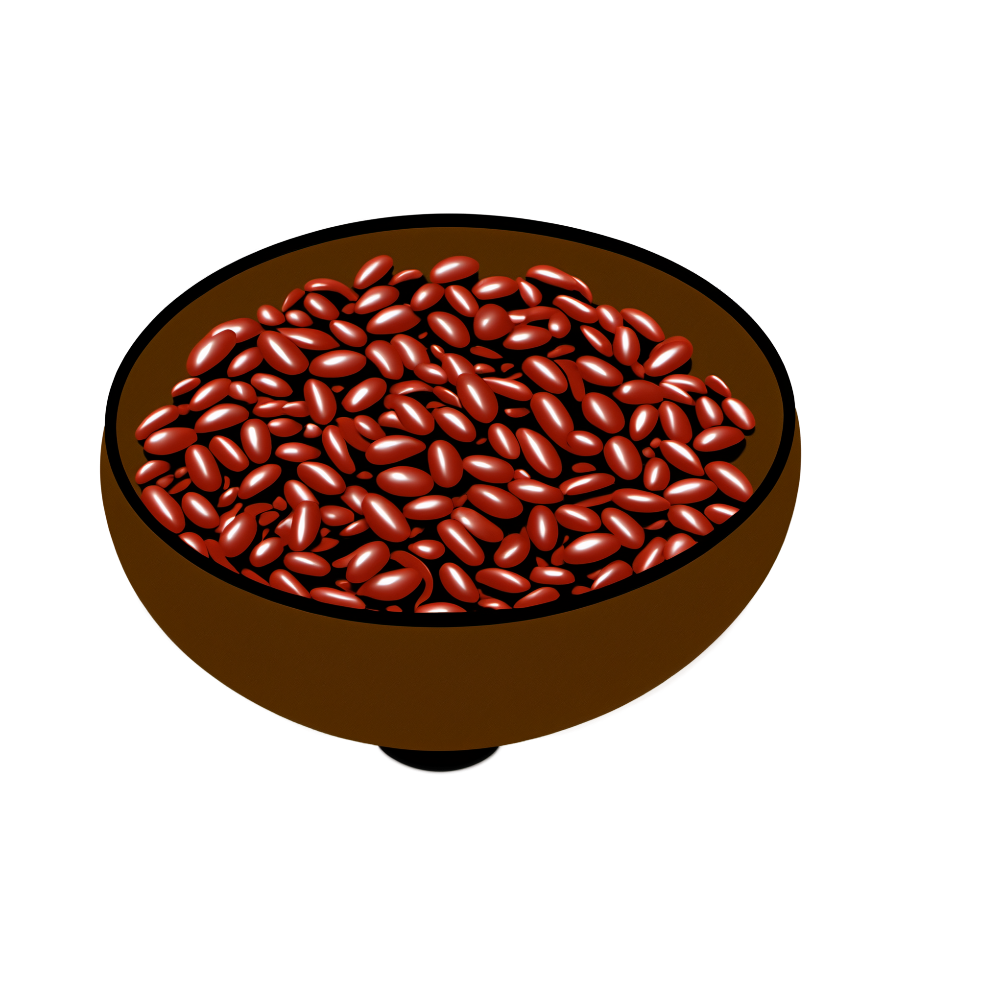 红豆插图素材