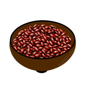 红豆插图素材