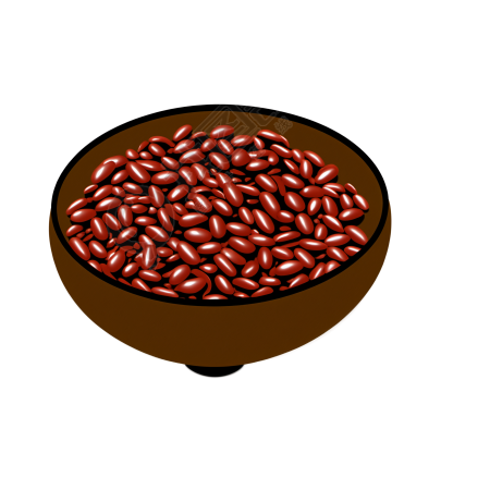 红豆插图素材
