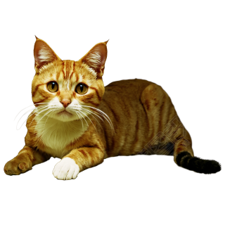 招财猫插画素材