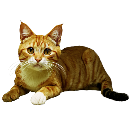 招财猫插画素材