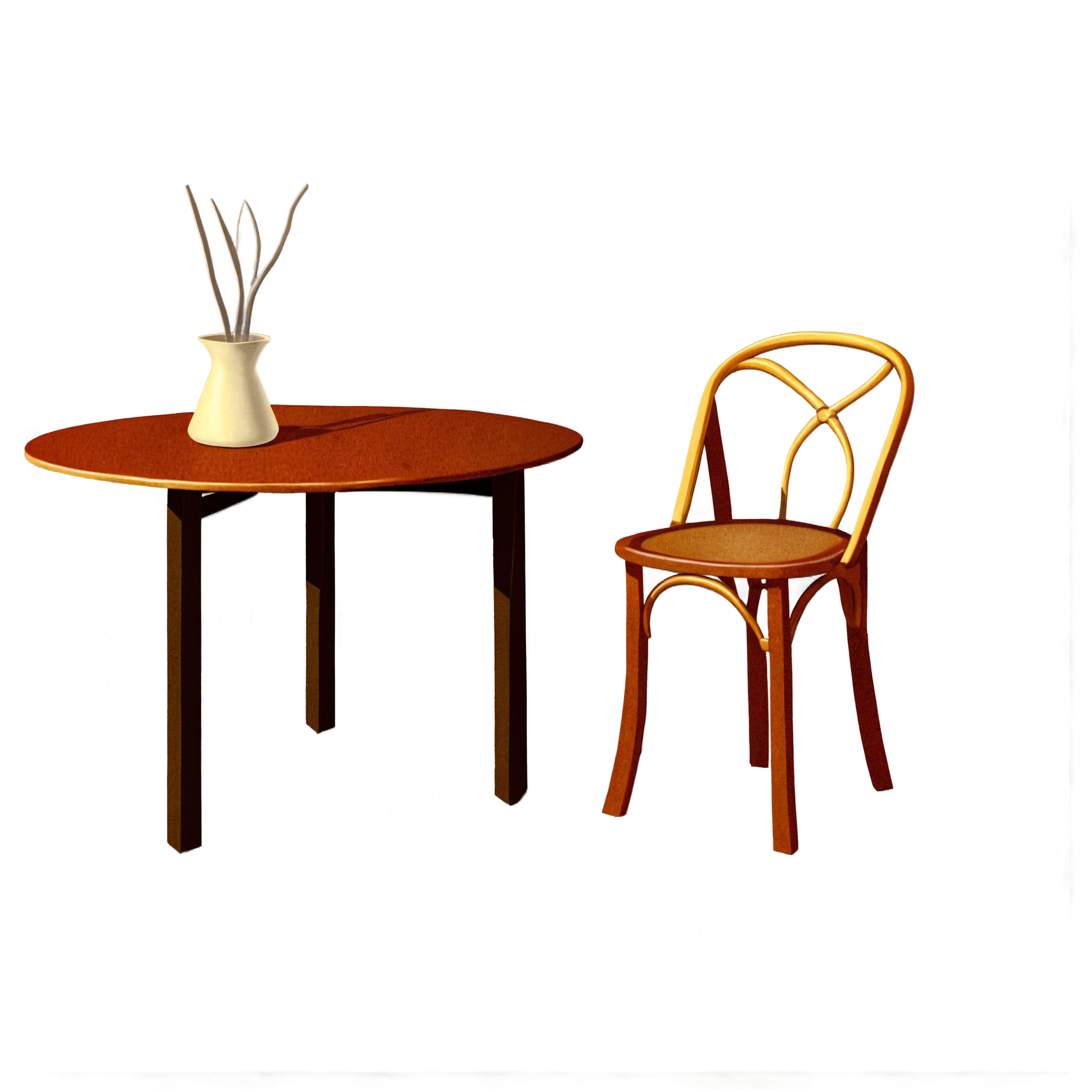 情侣每日插画素材
