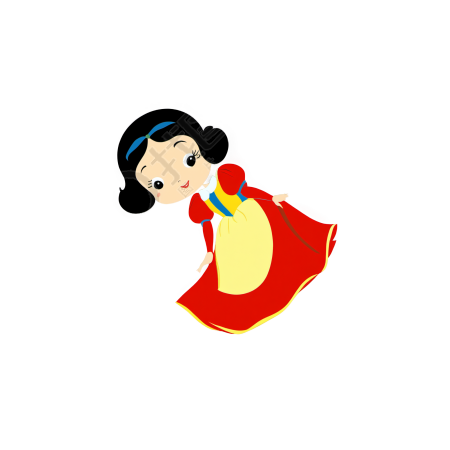 白雪公主插图素材