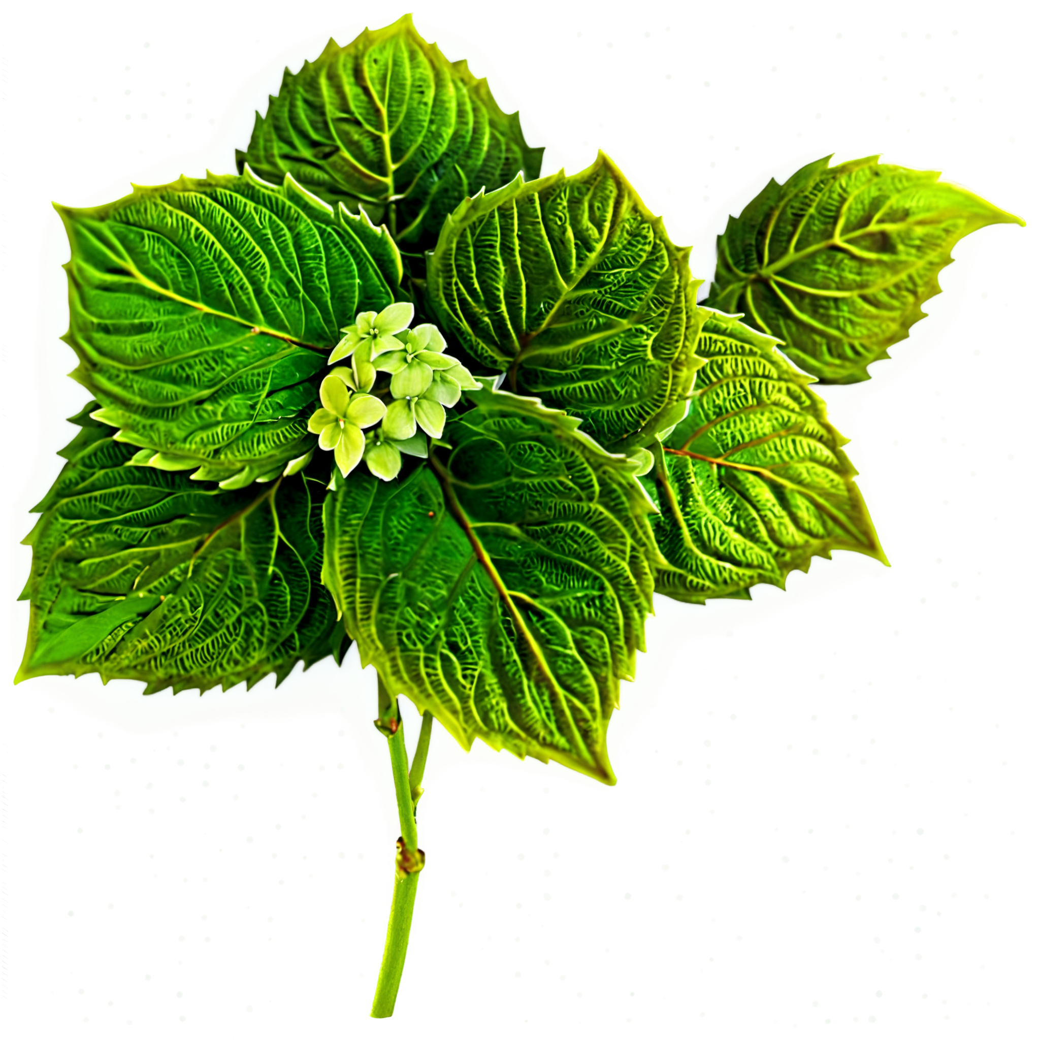 绣球花插画素材