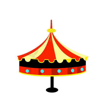 Carousel插图素材