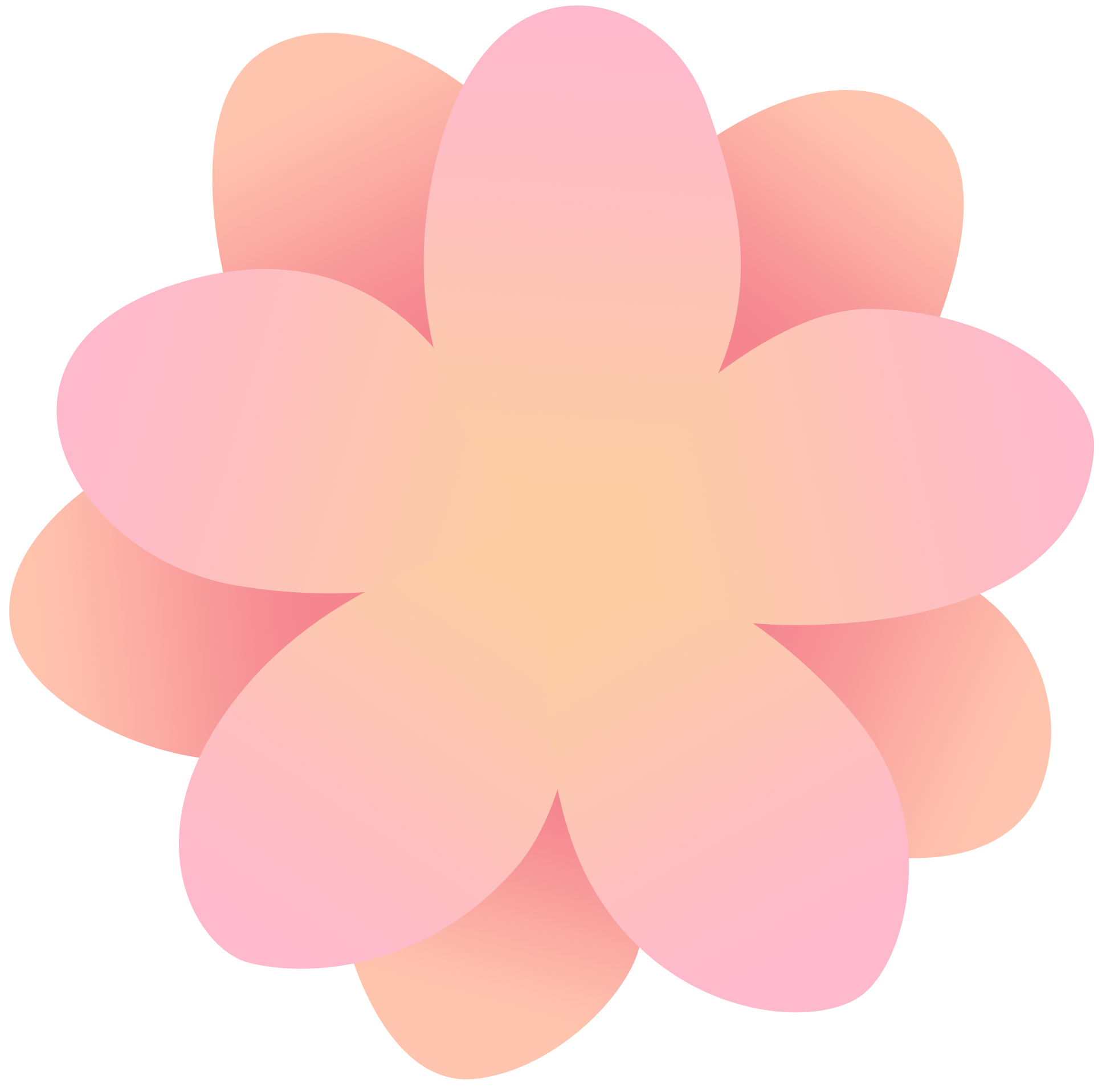 粉色花素材图如何制作?