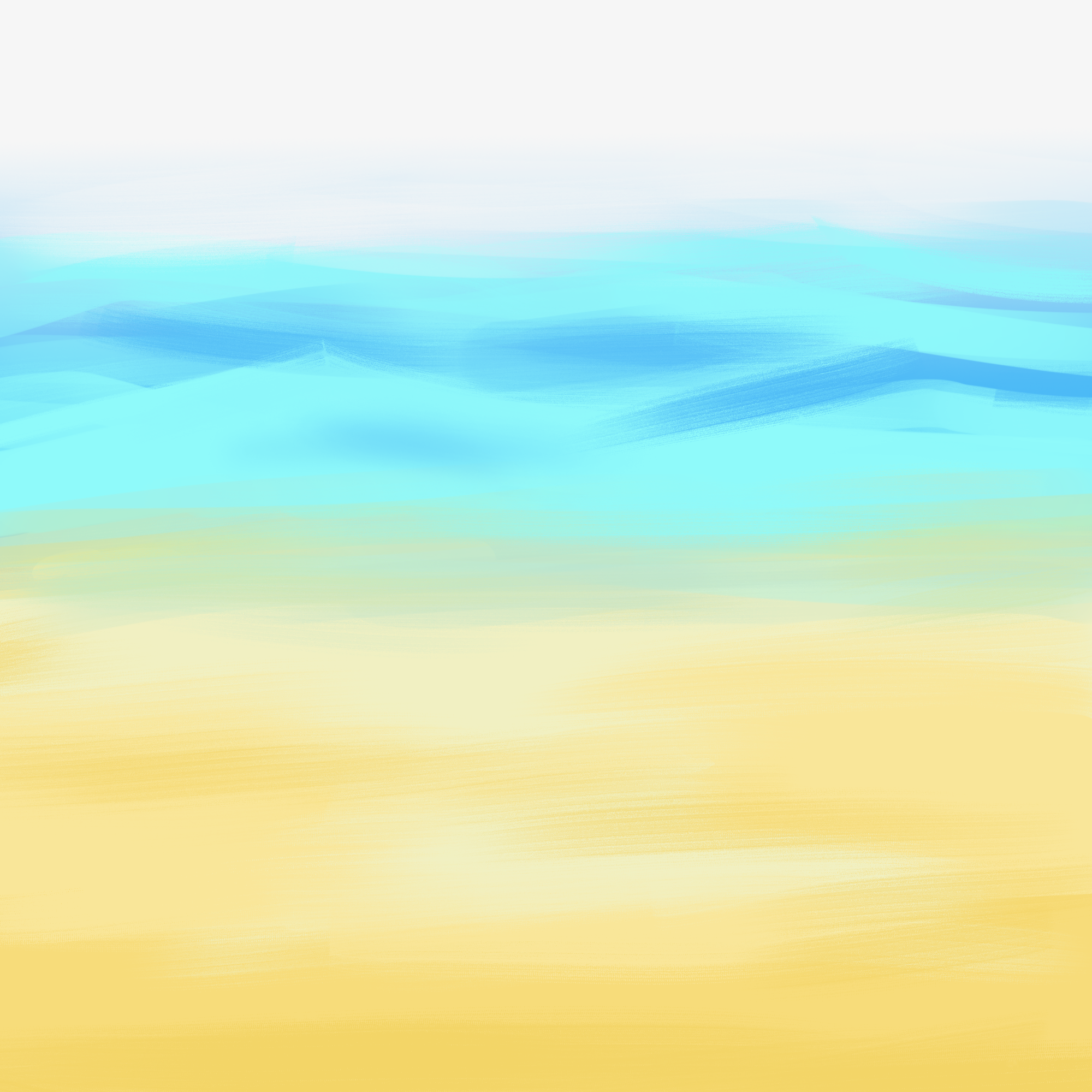 沙滩绘画图片怎样画？