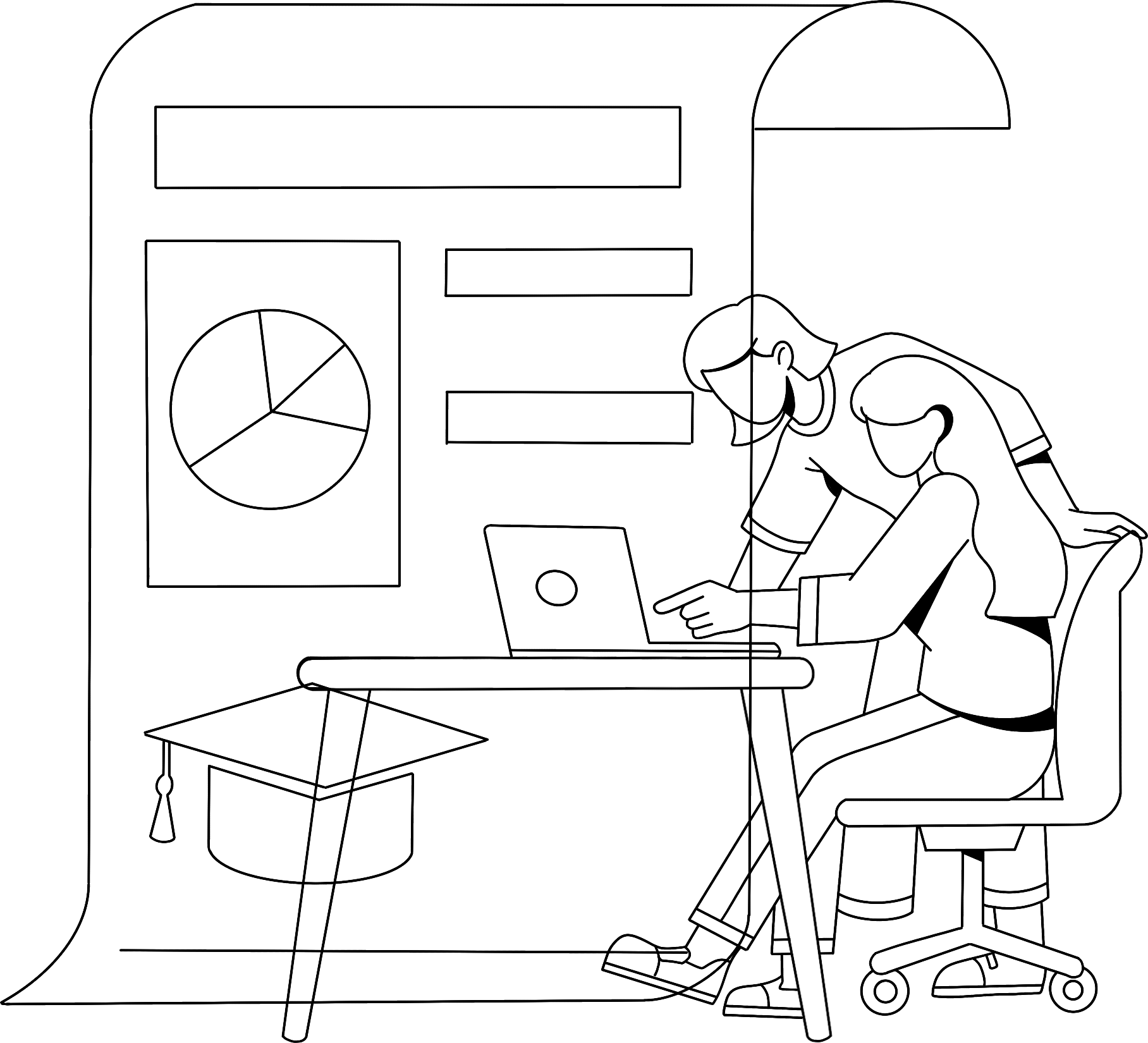 教育的插图怎样画？