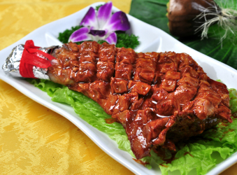 特色美食红烧羊腿