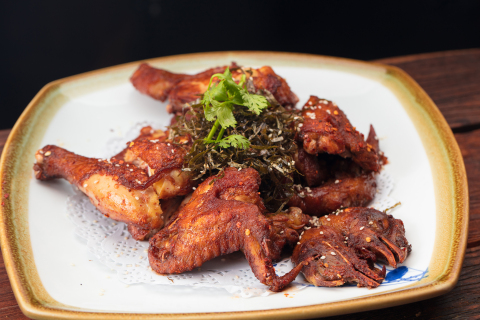 招牌油炸麻辣鸡肉