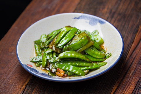 经典素菜焖豆角