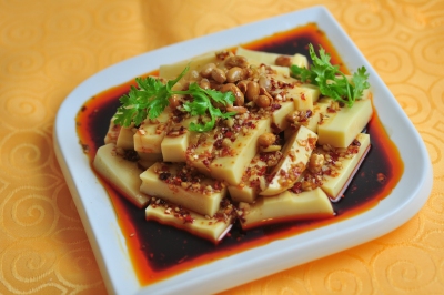 香辣拌豌豆粉