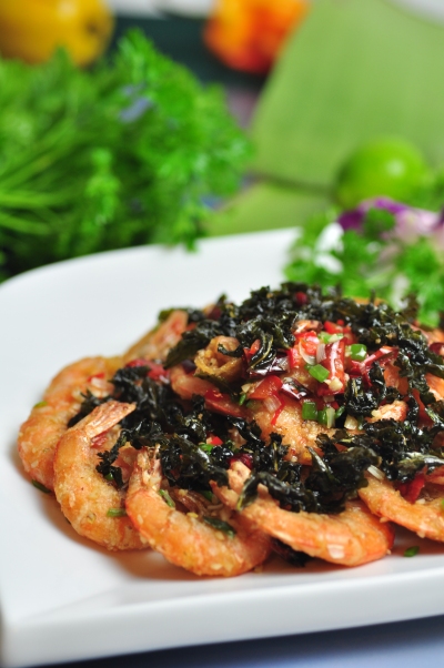 特色香炸酥脆大虾