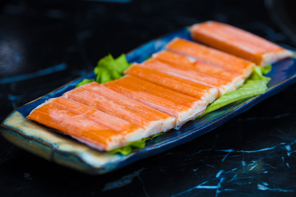 火锅菜品蟹肉棒版权图片下载