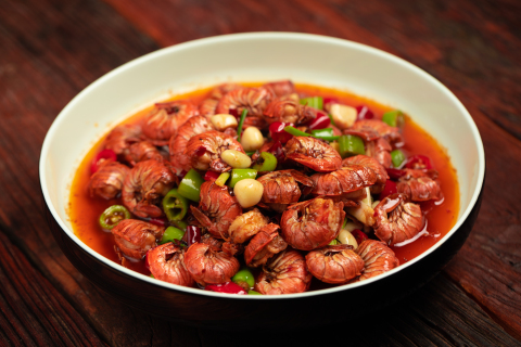 麻辣味小龙虾