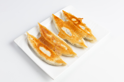 黄金牛肉锅贴