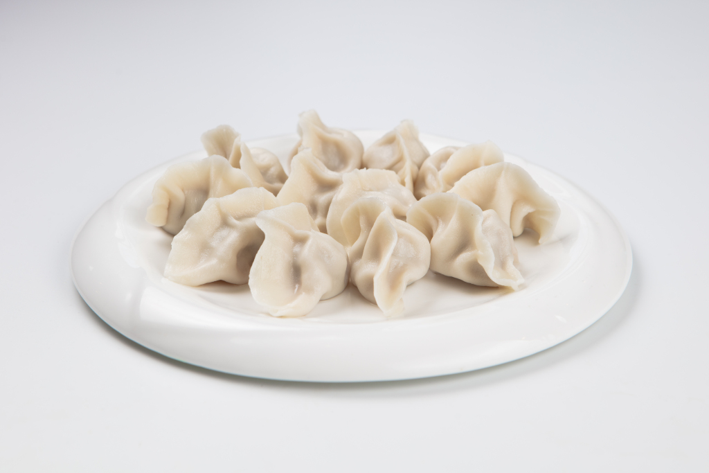 牛肉灌汤馅水饺版权图片下载